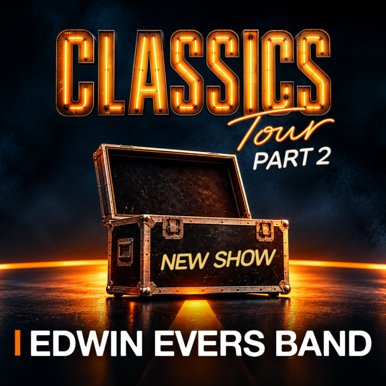 Edwin Evers Band Classics Tour - Part II · Bibelot, Dordrecht · Fri, 2 Apr 2027